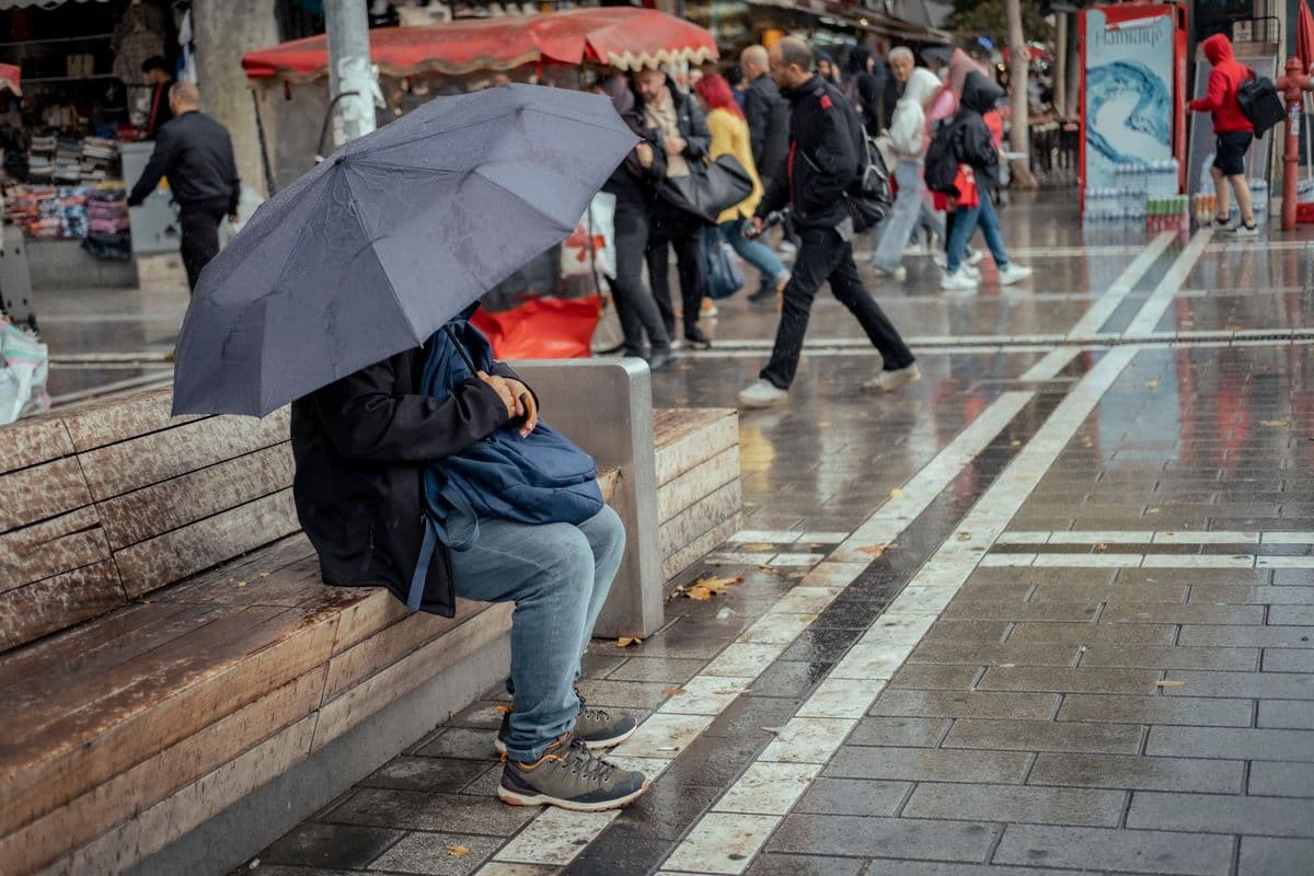 Bytur i regn